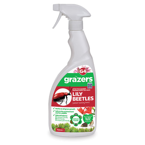 G4 Red Lily Beetle spray bottle