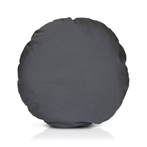 Chimney Sheep PetSnug pet bed cushions. This is an image showing all of the sizes and colours available of the wool pet cushions. There are wool felt cushions available in large and small sizes to fit the large and small PetSnugs. They are available in Black, Grey, Blue, Green, Yellow and Red