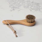 Pet brush made of natural bristles and FSC timber
