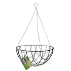 medium metal hanging basket