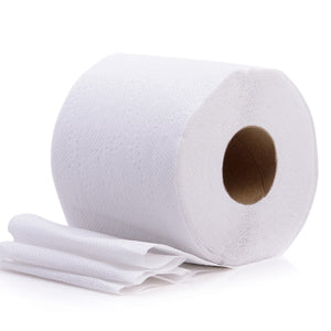 Toilet roll made of 100% recycled UK paper 