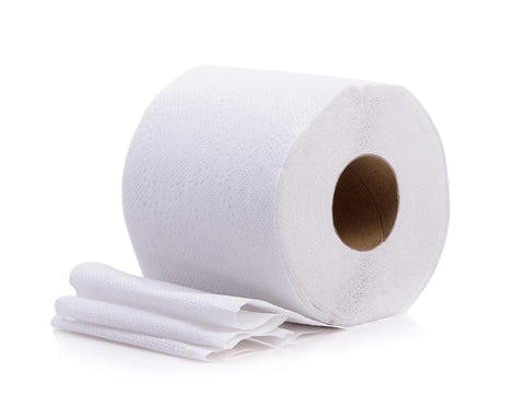 Toilet roll made of 100% recycled UK paper 