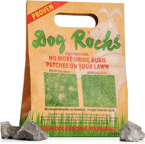 600g Big Bag of Dog Rocks to stop burn patches on your lawn.