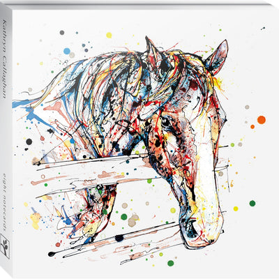 Eco-friendly blank greetings cards with 4 designs 