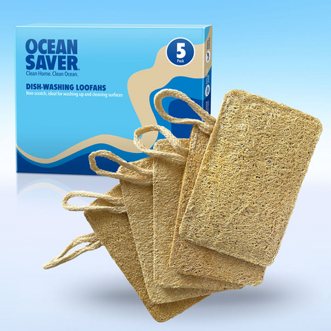 Eco Friendly Sponge Loofahs Pack of 5 