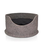 PetSnug Cat and Dog bed from Chimney Sheep. Handmade with a black cushion 