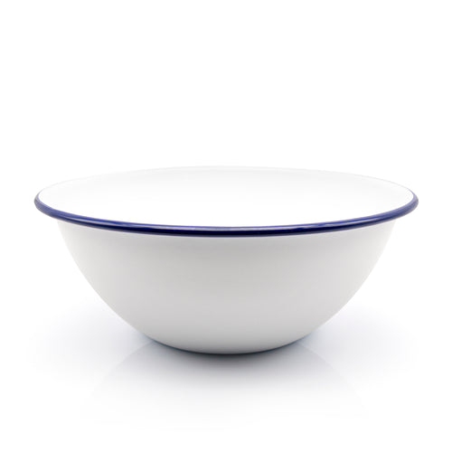 24cm diameter enamel mixing bowl.