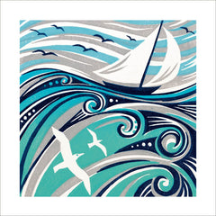 Heading for Home Blank Card Design gift card thumbnail