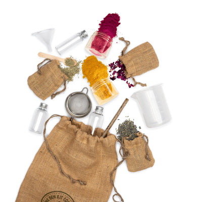Potion Making Kit contents sprawled out. 