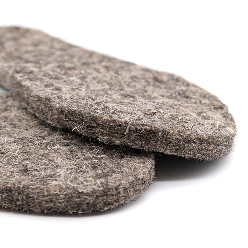 snug feet insoles made of felted Herdwick wool