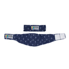 Small, medium and large tummy band to help hold compostable nappy on baby