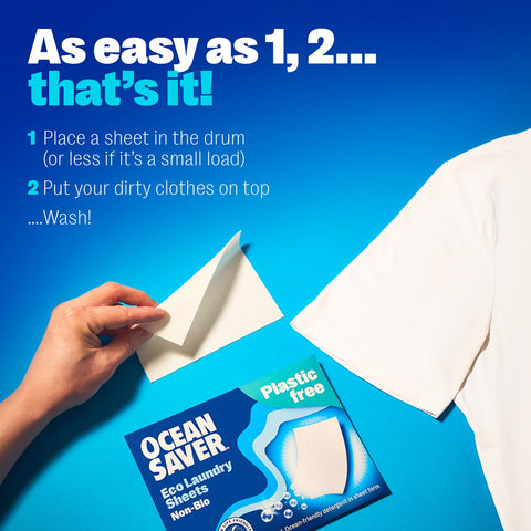 Plastic free laundry sheets pack of 30. 