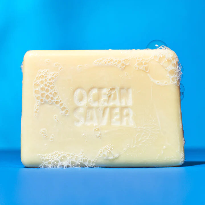 Ocean Saver Soap with bubbles