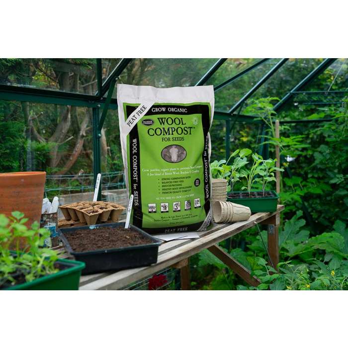 Dalefoot Peat Free Wool Compost for Seeds – Chimney Sheep