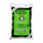 A bag of Dalefoot Peat Free Wool Compost for Seeds, designed for growing organic plants. The bag is white with a large green and black label on the front, featuring a cow illustration and product details.