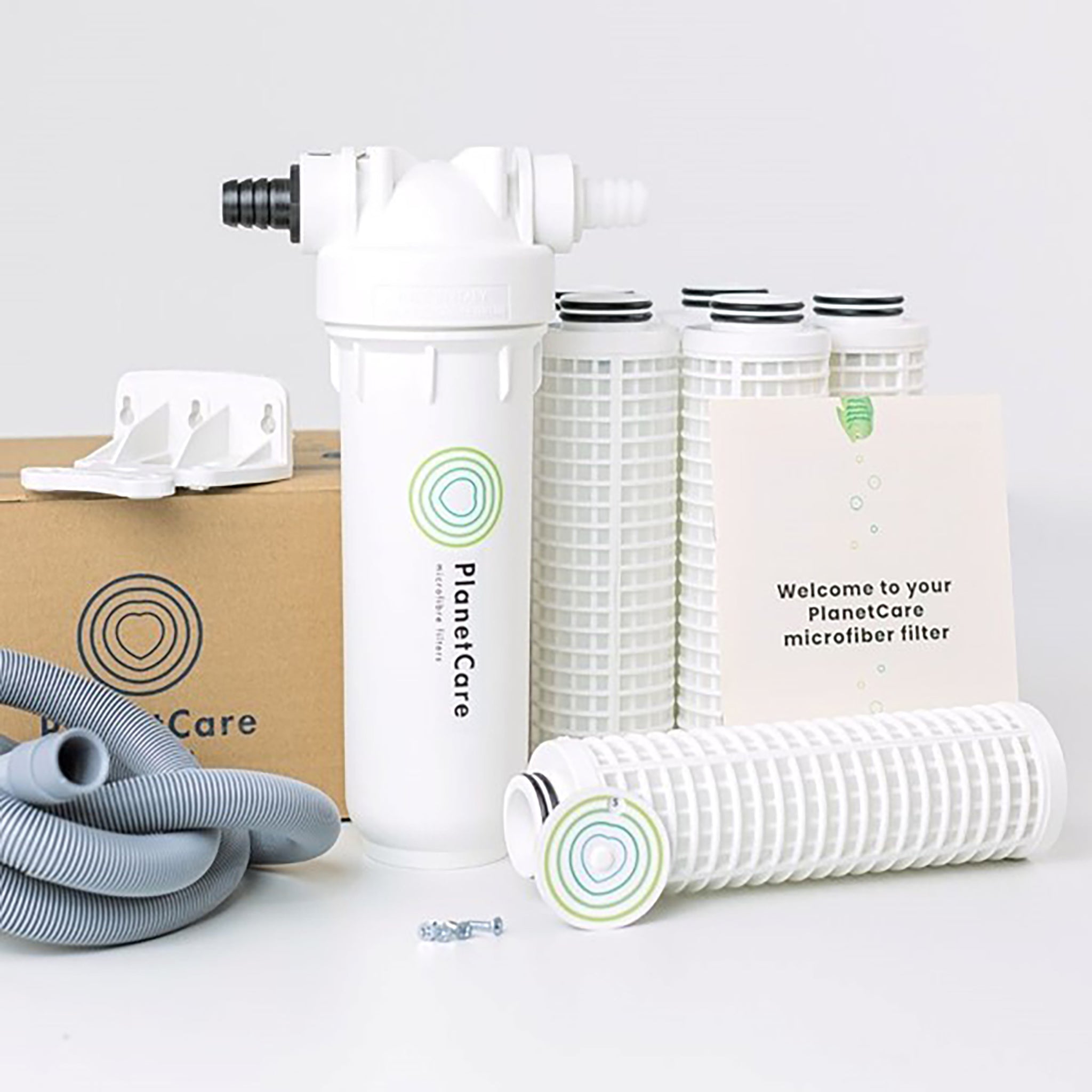 PlanetCare microfiber filter starter kit what's in the box
