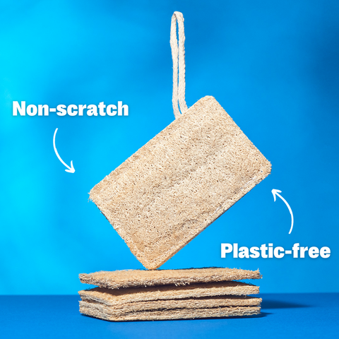 Eco Friendly Sponge Loofahs Pack of 5 