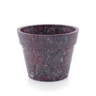 grey, white and red eco-friendly plastic pot