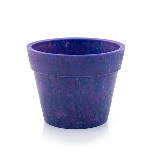 one blue eye cornwall multi-coloured plastic pots