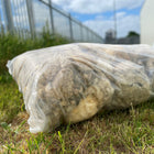 Raw sheep wool