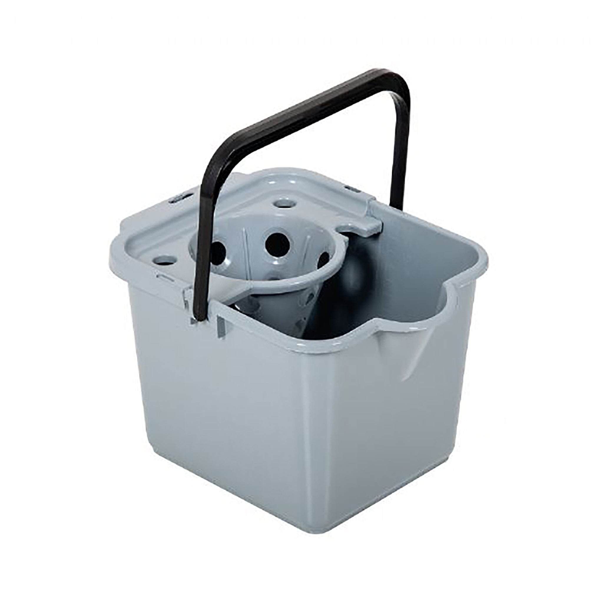 addis recycled plastic mop bucket in grey
