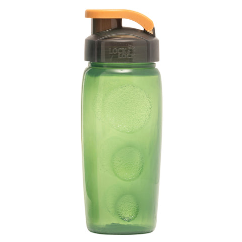 green recycled water bottle