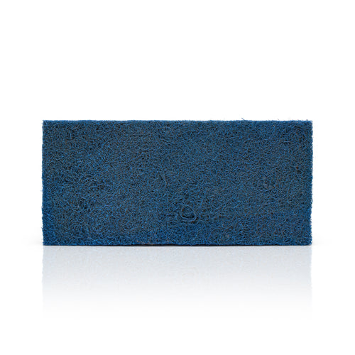 Blue rubber garden kneeler.