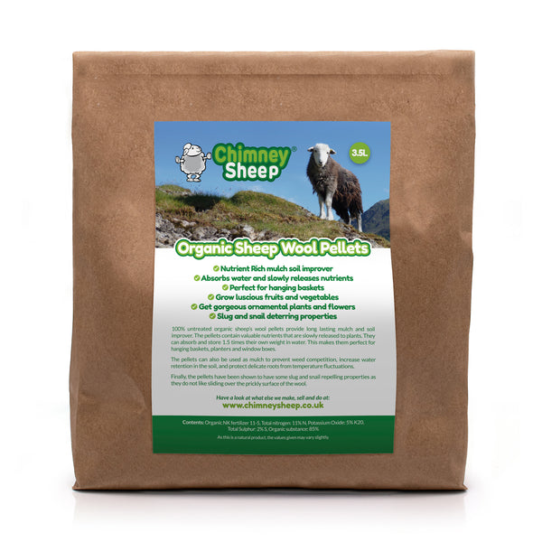 Organic Sheep Wool Pellets
