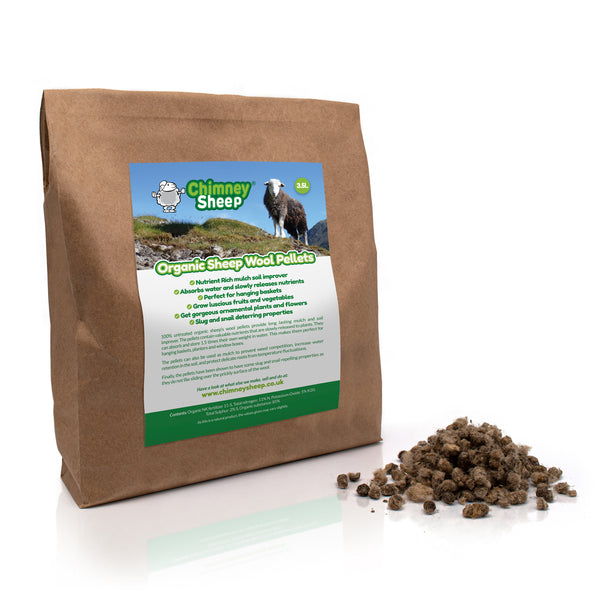 Organic Sheep Wool Pellets