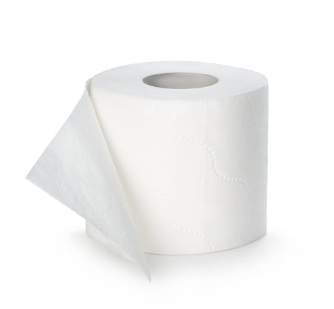 Toilet roll made of 100% recycled UK paper 