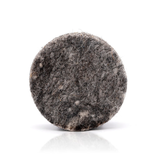 pure wool felted hoof pad 12cm