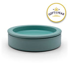 Teal terracotta microgreen grower on a white background with 'Gift of the Year' award badge.