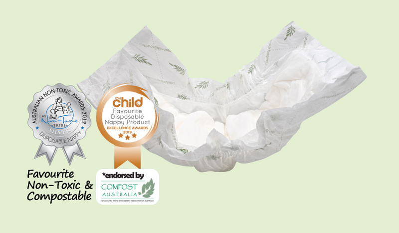 Eenee compostable nappy