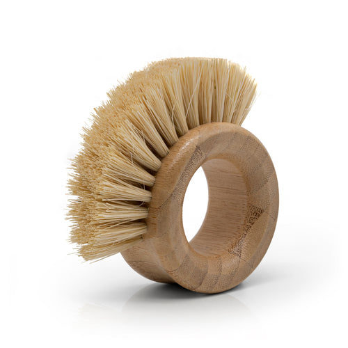 Eco-friendly wooden fruit and vegetable cleaning brush
