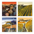 Blank multipack of greeting cards with 2 each of 4 designs