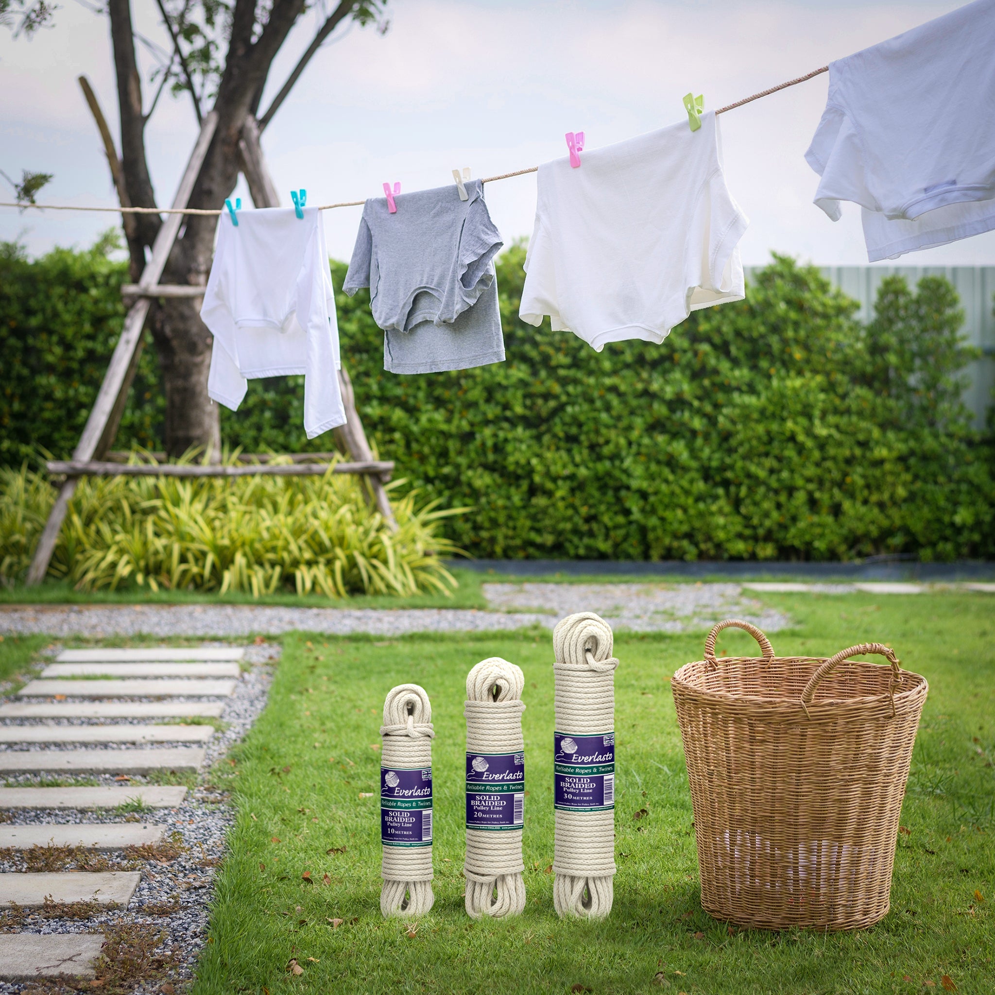 Organic Cotton Washing Line – Chimney Sheep