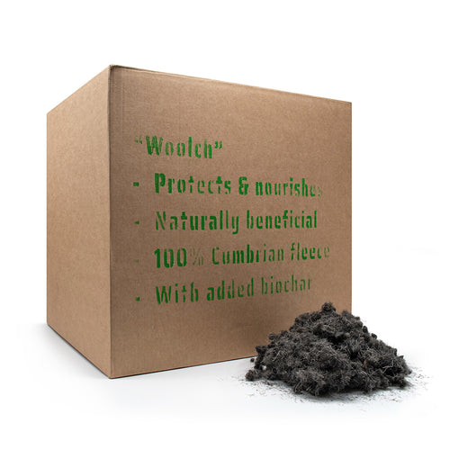 Cumbrian sheep wool "woolch" for gardeners. 