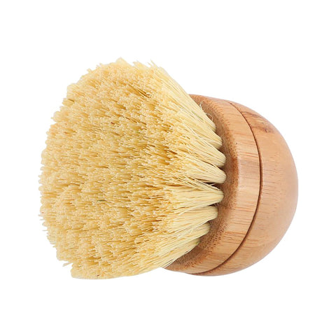 bamboo dish brush refill head 100% natural materials