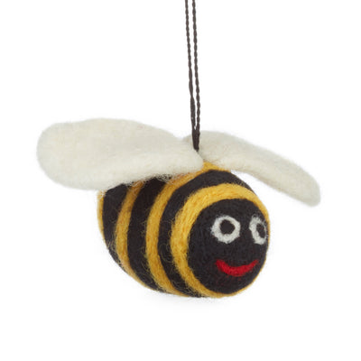 Felt So Good Hanging Bee Decoration