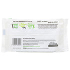 Back of pack of 60 Bamboo Baby Wipes with product information. 