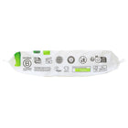Side view of pack of bamboo baby wipes