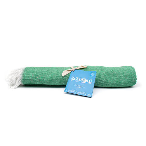 recycled fibre beach towel