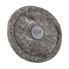 Felt head of a Chimney Sheep draught excluder.