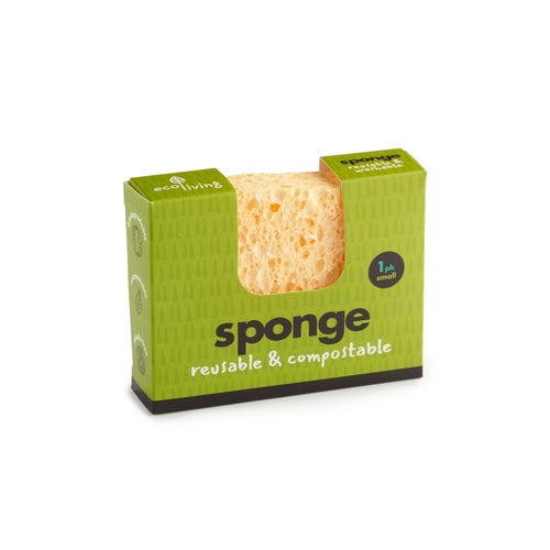 Compostable sponge cloth for a plastic-free kitchen. 