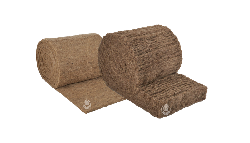 Moth proofed wool insulation