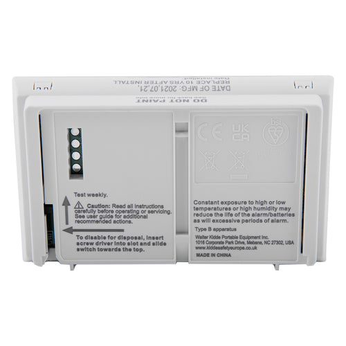 kidde carbon monoxide alarm